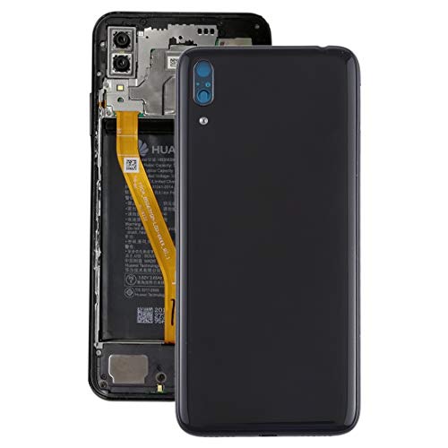 Coque arrière pour Huawei Y7 Pro 2019 noir avec aile latérale