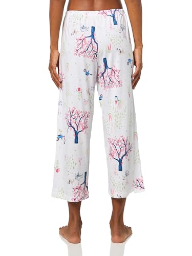 Image of HUE Women's Spring Pajama Separates Soft Whimsical Print Pjs with Flowers, Animals, Garden Themed Pjs, Cocktails