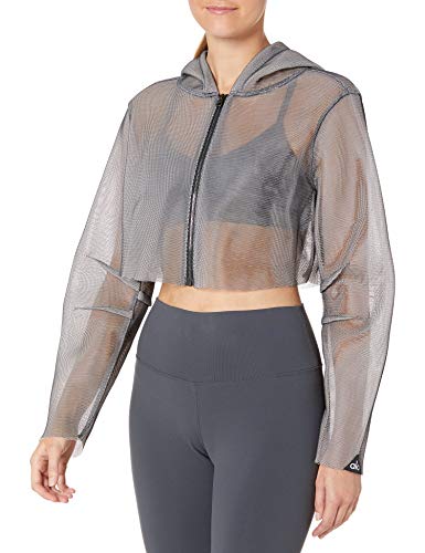 Alo Yoga Women's Mode Jacket, Black White, Small