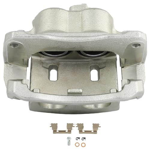 Image of 19-B2830 Front Left Disc Brake Caliper Assembly w /Bracket