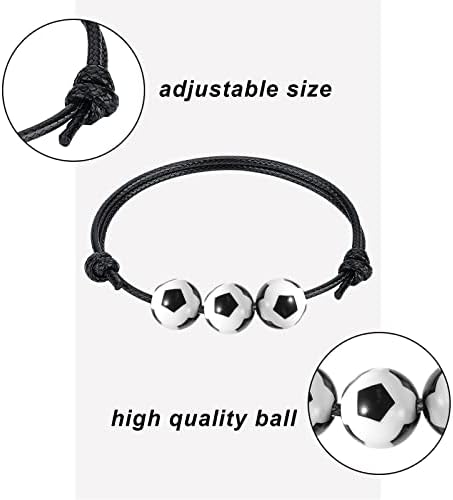 Lot De 20 Bracelets Breloques Sport Réglables Pour Fête Et