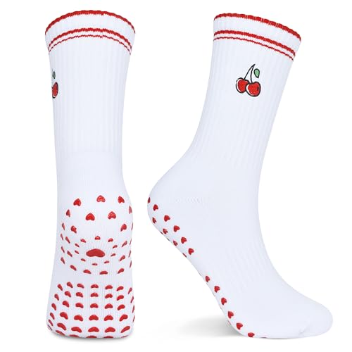 Image of Grip Non-slip Cute Pilates Socks for Yoga,Barre,Reformers US Shoe Sizes 5-11