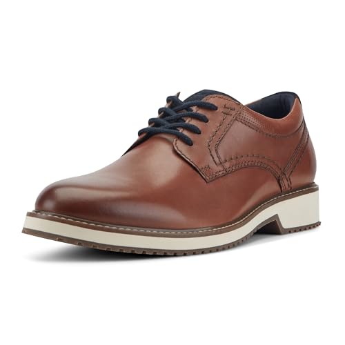 Rockport Criss Oxford Hombre con suela amortiguada para caminar sin fatiga todo el día