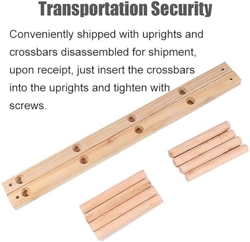 Snowboard Storage Rack，Tall Floor Yoga Mat Rack, Wooden Yoga Mat Rack Wall Mount, Home Laundry Exercise Mat Storage Organizer for Foam Roller/Pilates Mat, 2 4 6 9 Layer Workout Stand for Hom