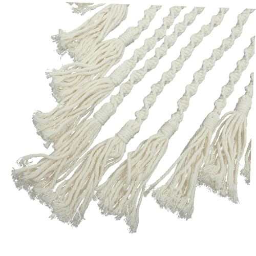 Atrapasueños de macramé en hilo de algodón para dar un toque boho a tu habitación 6