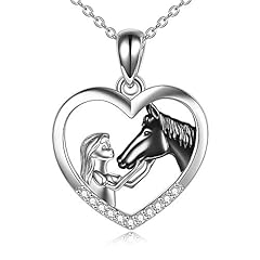 Black Horse Necklace