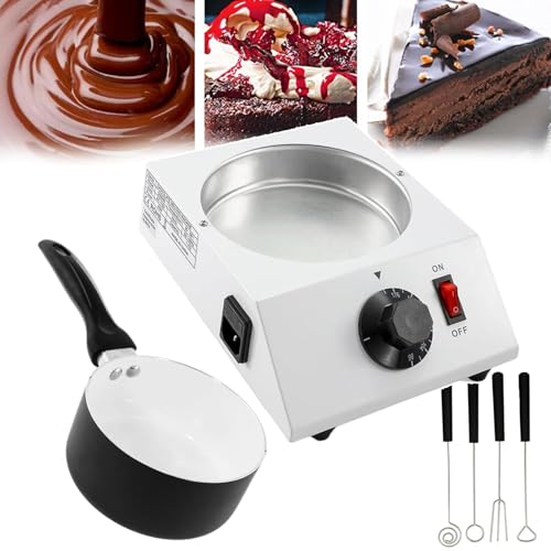 Máquina para derretir chocolate con olla cerámica antiadherente miniatura 1