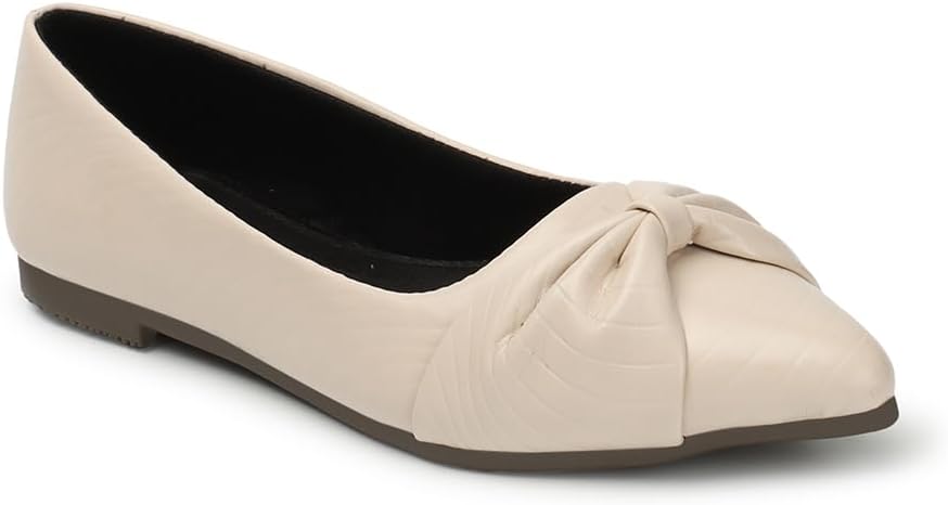 Women's Black Flat Casual Flat Ballerinas