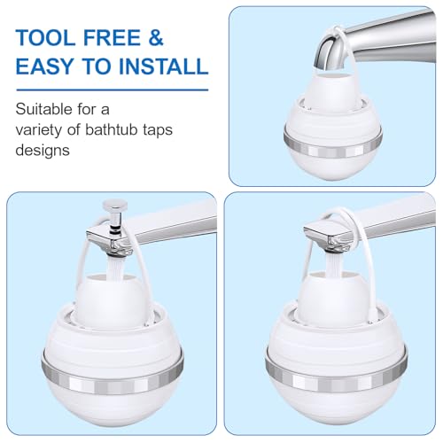 Aspmiz TUB FILTER FOR BATHTUB WATER FILTER Bath Filter For Tub Bathtub Filter For Tub Faucet, 8 Stages Bath Ball Filter thumb #5