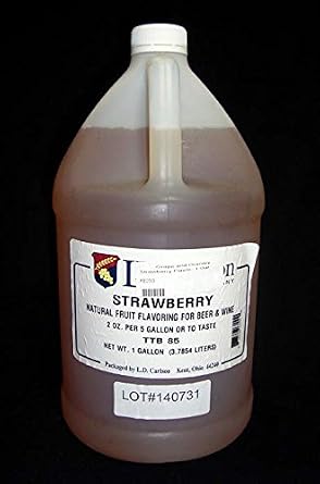 Brewers Best All Natural Flavorings - Strawberry 128 oz