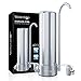 Waterdrop WD-CTF-01 Système de Filtration de Comptoir en Acier Inoxydable à 5 Etapes, Filtre à Eau de Robinet de Longue Durée, Réduction du Chlore, Métaux Lourds, Mauvais Goût (1 Filtre Inclus)