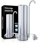Waterdrop WD-CTF-01 Auftischfilter, 5-Stufiger Edelstahl Trinkwasser Filtersystem, Langlebiger Wa...