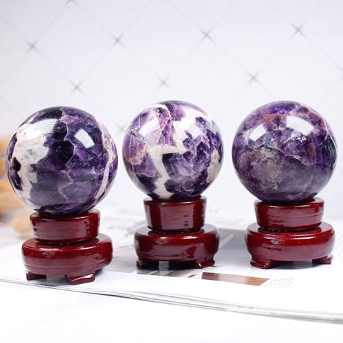 Boule de cristal d'améthyste, le cadeau de méditation idéal - 8