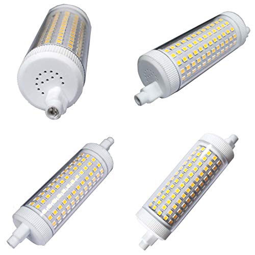 QLEE Led R7s 118mm 20w Dimmable Light Double Ended J J118 4.7" 2500lm Equivalent 200w Halogen Tungsten Warm White 3000k Floodlight Working Light Garage Landscape Lighting 2PCS… - Image 2