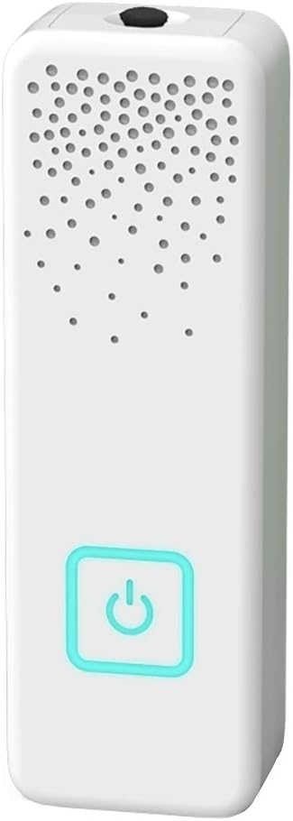 Surenhap Purificador de aire portátil para ambientador doméstico, USB negativo, filtro de aire para coche, purificador de aire para humo de cigarrillos, polvo de mascotas