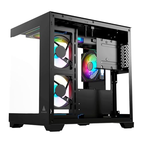 Gabinete Gamer Acegeek Vacancy L375 | Mid-Tower | Lateral de Vidro | Preto | AG-VACANCY-L375-BK - Imagem 5