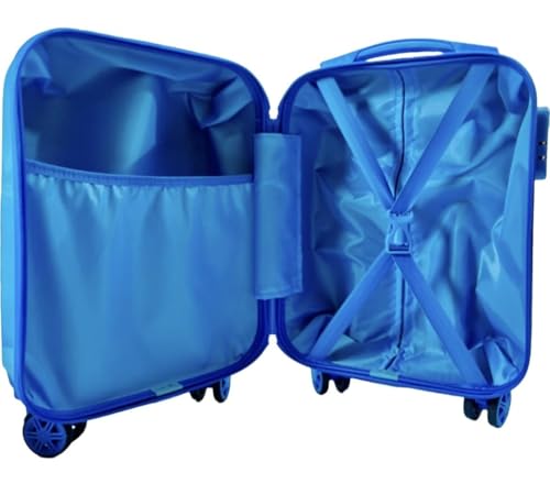 Image of ADSON PC Kids Trolley 360 Rotating Luggage 360 Wheels Non-Breakable Exclusive Edition 20 Inch Kids Hardsided Suitcase with 4 Wheels, 360 Wheel Travel Trolley Bag