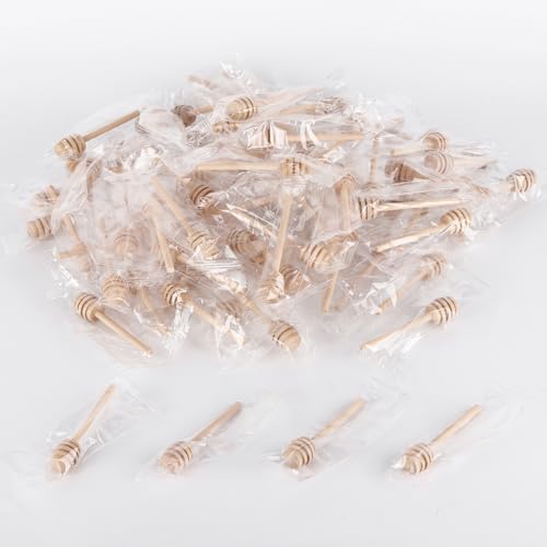 Bâtonnets à miel en bois anti-goutte pour doser le miel sans coller