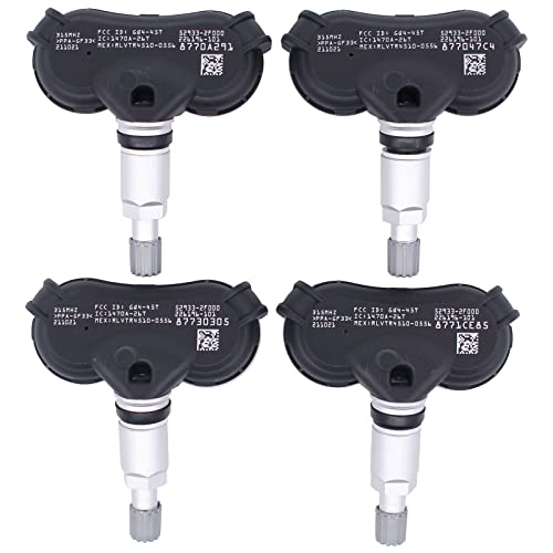 NewYall 4Pcs 315MHz TPMS Sensors for Hyundai & Acura