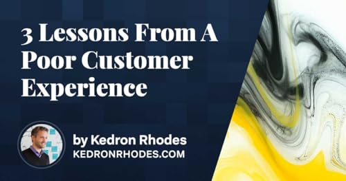 3 Lessons From a Poor Customer Experience Podcast Por  arte de portada