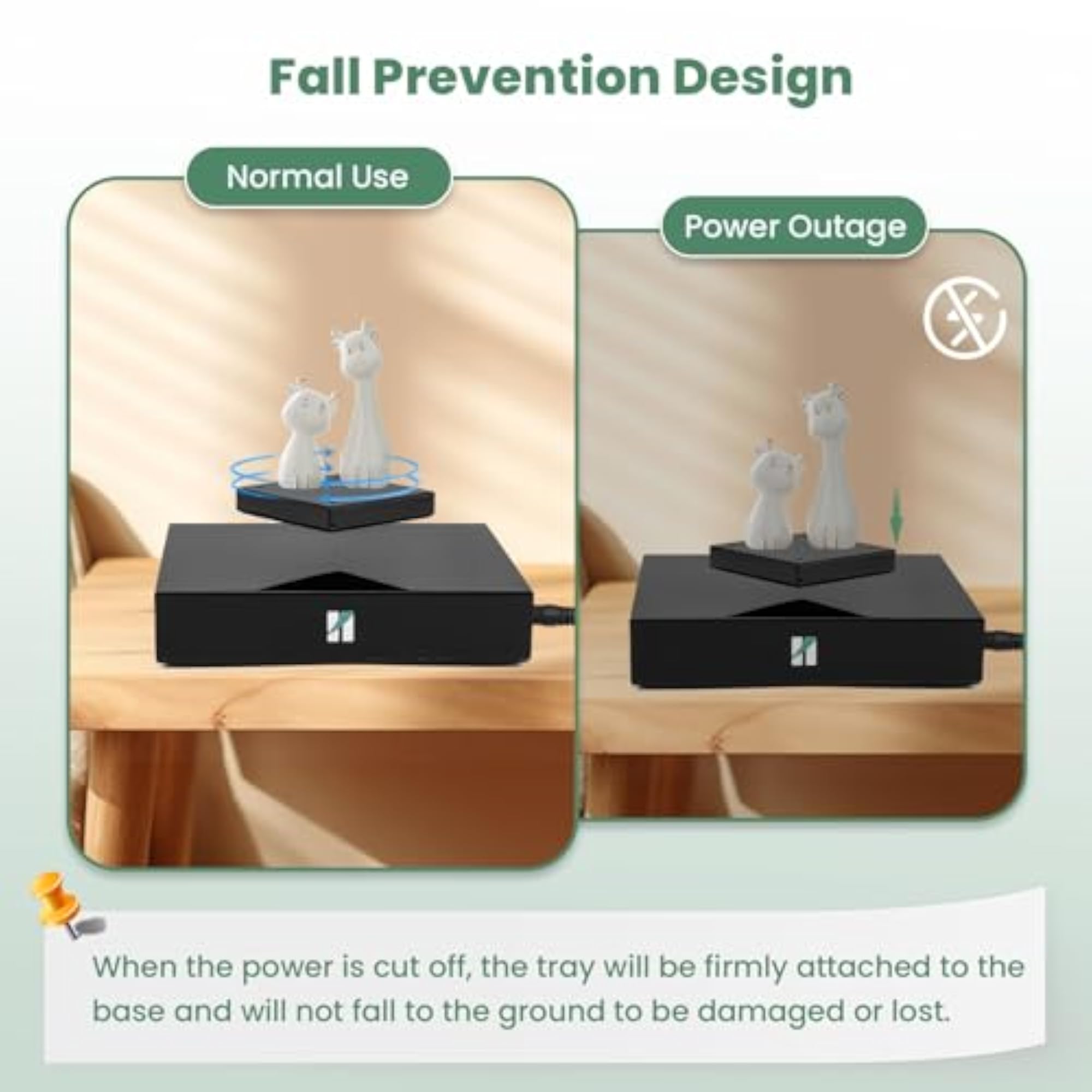 360° Rotating Magnetic Levitation Display Stand