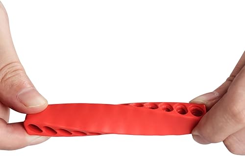 Miniatura 5 de Toolcool Organizador de brocas hexagonales de 12 agujeros, 10 unidades, 14 pulgadas, almacenamiento de brocas, plástico flexible