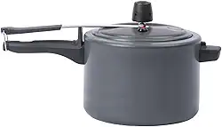 Brinox - Panela de Pressão Antiaderente Ceramic Life 4,5L Vapt - Cinza