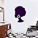 Produktbild Nagelstudio Dekor NOUVEAU Salon Fshion Black Lady Salon de beauté femme africaine coiffure autocollants