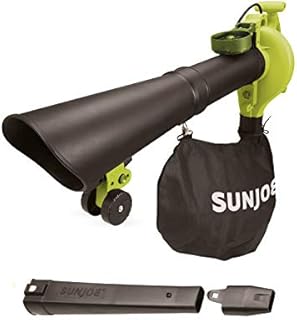 Sun Joe SBJ605E 14-Amp (up to 250 MPH) 3-In-1 Electric Blower/Vacuum/Mulcher, Green