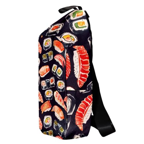 Mochila de hombro enrollable multicolor, bolsa compacta de 16x36.5x8.4cm para el día a día 3