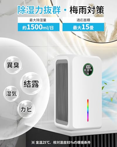 YIERSAN 除湿機 小型 GB-100 の商品画像 1