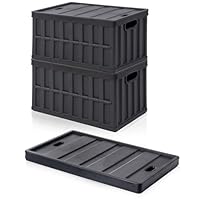 未開封 hellozebra 収納ボックス折り畳み 大型 64L*3個 蓋付き Amazon｜【収納·新設計】収納ボックス 折り畳み コンテナ