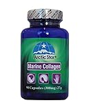 Arctic Star Marine Collagen Iceland Wild-Caught Atlantic sea Cucumber and Cod Skin - Supplement - Fish Collagen peptide - Joint Pain & Immune System Booster - 90 Capsules 300 Milligrams - 北极星海洋胶原蛋白胶囊