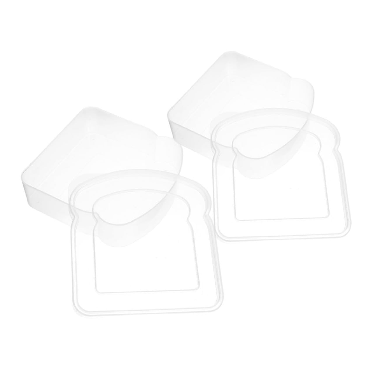 PRETYZOOM Scatole Per Toast Da 8 Pezzi Contenitori Per E Contenitori Per Alimenti Scatole Per Da Forno Sigillabili Piccoli Piccoli