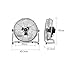 Produktbild Sunny Qualitäts-Hochgeschwindigkeits-Umluftventilator mit Chrom-Endbodenventilator, elektrischer frei stehender Turnhallen-Ventilator (Mondsilber-Silber) (größe : 14 inches)