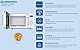 Daewoo MD-FC206SW Solo-Mikrowelle, 20 L, 700 W Leistung, 8 Automatikprogramme, 5 Leistungsstufen, Timer, Weiß