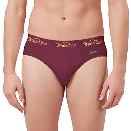Image of White Rose Men's Cotton Brief (Pack of 1)