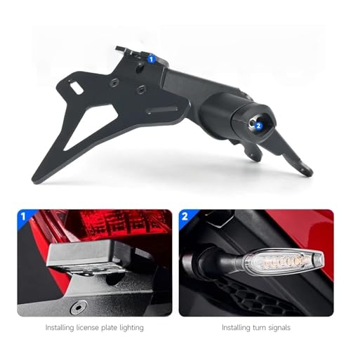 Support de plaque d'immatriculation pour moto Ducati Monster950