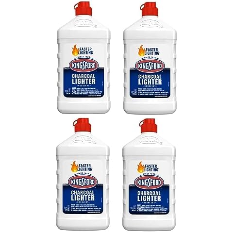Kingsford Charcoal Lighter Fluid, 32 Fl Oz, Pack of 4 Cover
