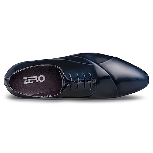 Image of ZRO Men's Lace Up Formal Modern Oxford Dress Shoes