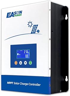 80A MPPT Solar Charge Controller 48V 36V 24V 12V Auto 80A Solar Panel Regulator Work for AGM, Sealed Gel, Flooded and Lithium Battery