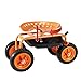 Produktbild Profi-Partner Rollbarer Arbeitssitz/Rollsitz für Gartenarbeit, fahrbarer Sitz, Werkstattwagen, Hocker mit Rollen, belastbar bis 150 kg, Feststellbremse, drehbar um 360°