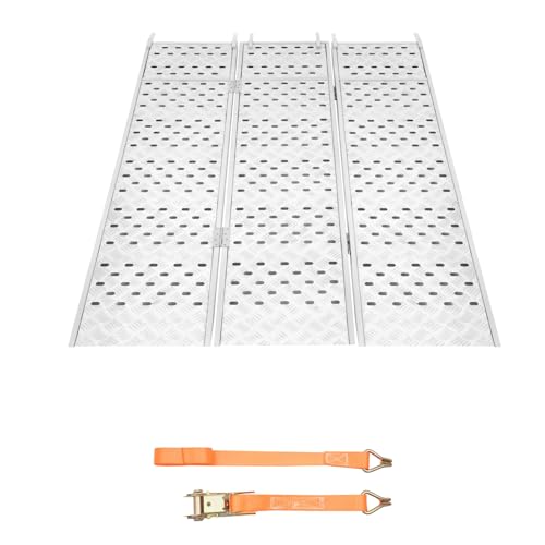 Rampas de Aluminio 77" L x 54" W Capacidad 1500 lbs