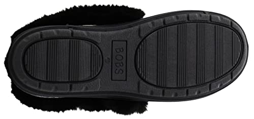 Skechers Skechers Womens Too Cozy Pooch Parade Slipper, Black/Multi,9.5 M US