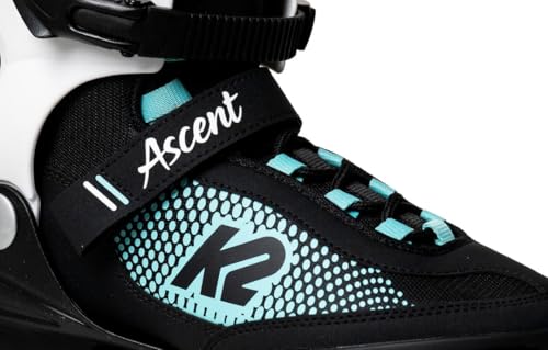 Miniatura 3 de K2 Ascent 80 W Inline Skate Black White Turquise, 37