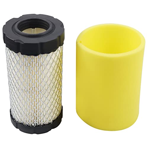 793569 793685 Air Filter for B&S 793569 4241 5415 Craftsman YT3000 LT2000 Husqvarna 793569 John Deere GY21055 MIU11511 E110 LA125 LA115 Rotary 12673 17.5hp-21hp Engine Lawn Mower Tractor