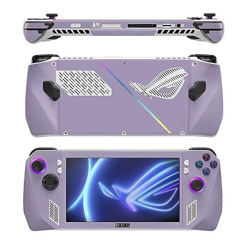 Image of MightySkins Skin Compatible with Asus ROG Ally - Solid Lavender | Protective, Durable, and Unique Vinyl Decal wrap Cover | Easy to Apply, Remove, and Change Styles