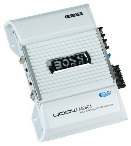 BOSS Audio Systems MR404 Chaos Epic 400-Watts Full Range Class AB 4 Channel 2-8 Ohm Stable Amplifier
