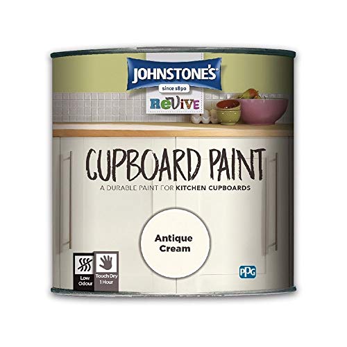Johnstones 390289 Cupboard Paint Antique Cream 750 ml