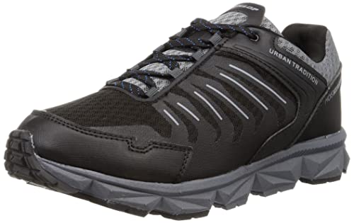 [ダンロップモータースポーツ] 幅広 通気防水 ウォーキング シューズ アーバントラディションDU681 メンズ ブラック 25.5 cm 4E